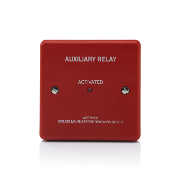 Image of Red Boxed Auxiliary Relay
