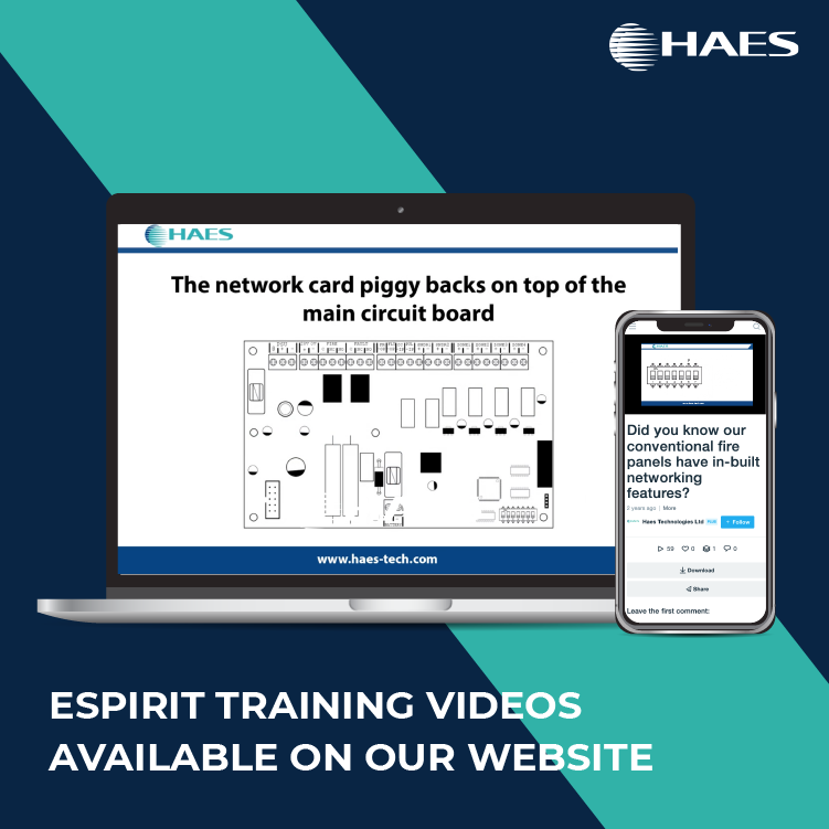 Training videos available from Haes